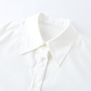 Classic collar casual long sleeved short shirt
