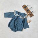 Clothing Baby Girl Onesie with Ruffle Collar,  Bodysuit Wear
