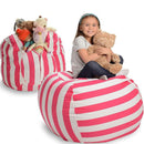Kids' Beanbag Chair & Plush Toy Set | Premium Cotton Canvas for Cozy Playtime Comfort