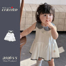 Baby Girl Clothing Chic Mini Dress Children's Sleeveless Dress