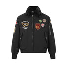 Badge hunting gear cotton jacket embroidered cotton coat