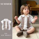 Clothing Baby Romper Cute Boy Short Sleeve Bodysuit