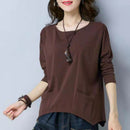 High-End Loose Long Sleeve T-Shirt for Women, Slim-Fitting Tee,  Premium Inner Wear Top