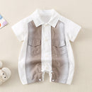 Clothing Baby Romper Cute Boy Short Sleeve Bodysuit