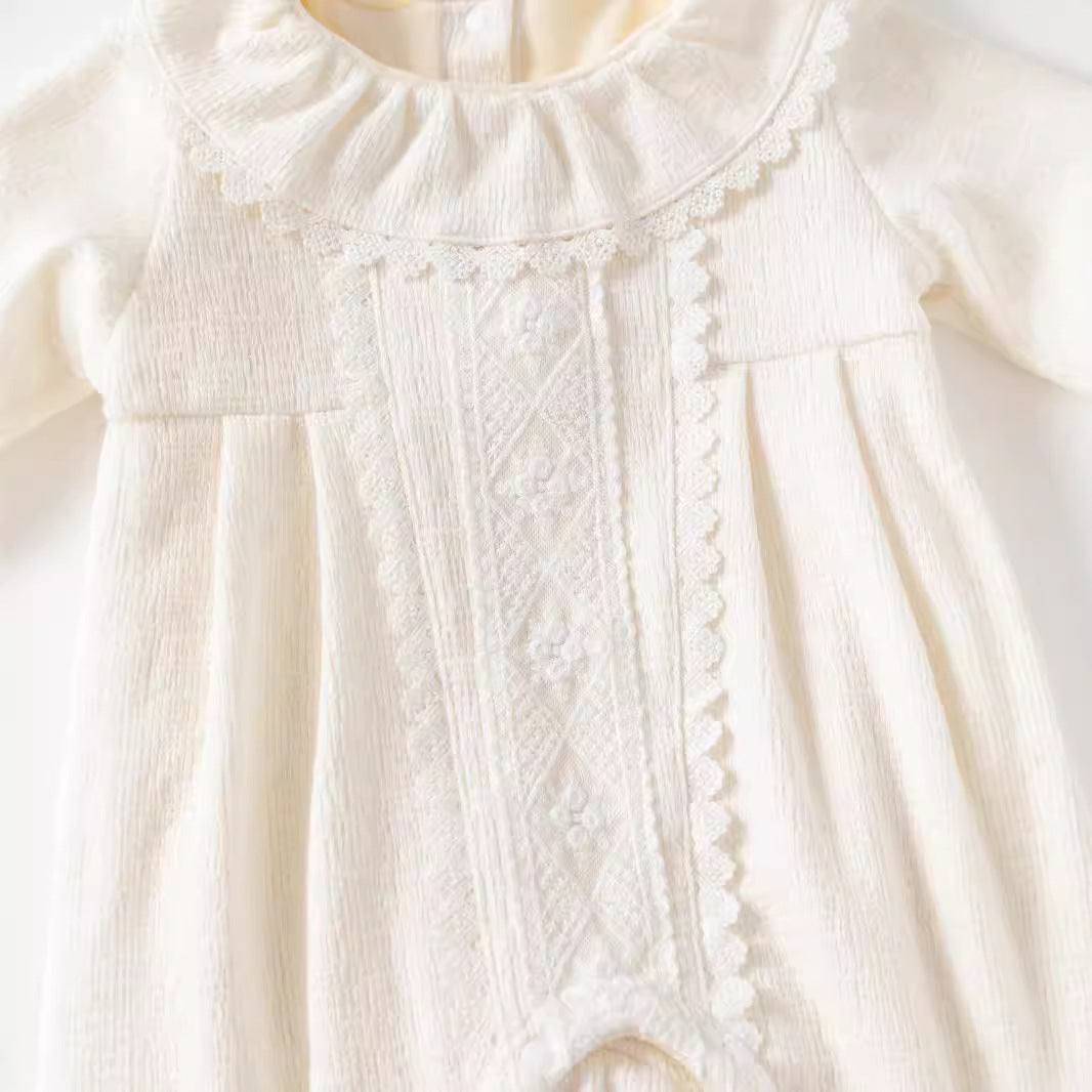 Bodysuit Winter Fleece-Lined Warm Baby Girl Clothing Newborn Romper