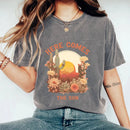 Cotton washed old T-shirt printed T-shirt