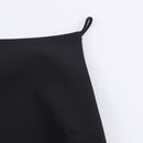Hot girl back bow top women's clothing
