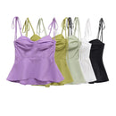 Hot girl strapless camisole top women's clothing