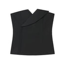 Hot girl strapless sleeveless top women's clothing