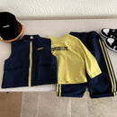 Children's clothing boy vest T-shirt pants set