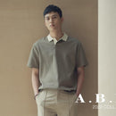 Polo Shirt Men's Short Sleeve Summer Fashion Premium Turn-down Collar T-Shirt Slim Fit Casual Top