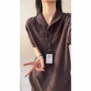 Grid Premium Long Sleeve Polo Shirt, Base Layer T-Shirt with Designer Luxe Sweatshirt Look