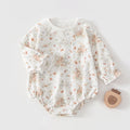 Baby Girl Long Sleeve Bodysuit  Clothing Triangular Onesie