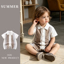 Clothing Baby Romper Cute Boy Short Sleeve Bodysuit