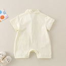 Clothing Baby  Thin Short Sleeve Baby Boy Romper Crawling Suit