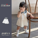 Baby Girl Clothing Chic Mini Dress Children's Sleeveless Dress