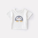 Short Sleeve Boy Casual Lightweight Breathable Striped Shorts Children's Clothing
