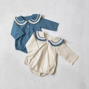 Clothing Baby Girl Onesie with Ruffle Collar,  Bodysuit Wear