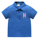 Polo shirt short sleeved cotton T-shirt