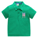 Polo shirt short sleeved cotton T-shirt