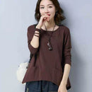 High-End Loose Long Sleeve T-Shirt for Women, Slim-Fitting Tee,  Premium Inner Wear Top