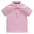 Polo shirt short sleeved cotton T-shirt