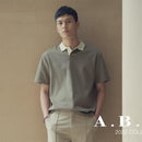 Polo Shirt Men's Short Sleeve Summer Fashion Premium Turn-down Collar T-Shirt Slim Fit Casual Top