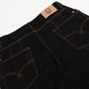 Solid color collection denim jeans